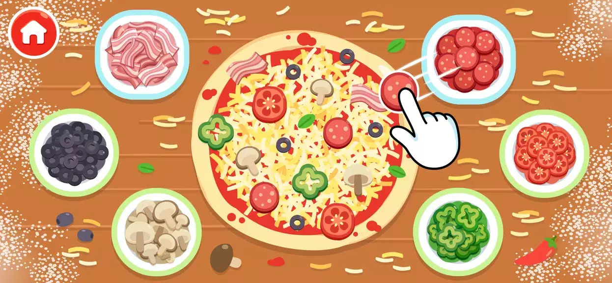 Pizza Cooking Games for Kids Скриншот 0