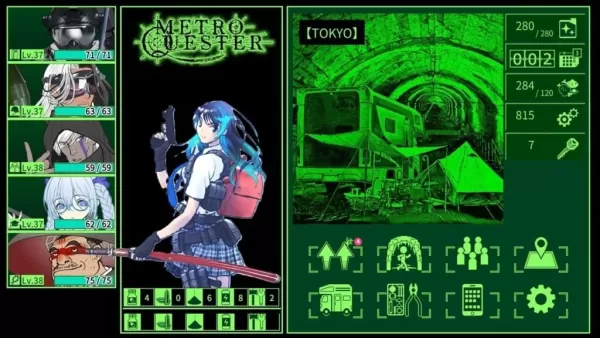 Kemco lança o metrô Quester: Um novo RPG móvel com Hack & Slash Dungeon Exploration