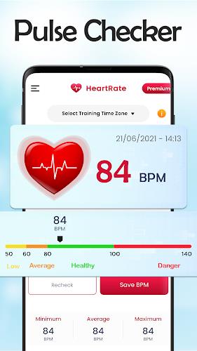 Rythme cardiaque Capture d'écran 2