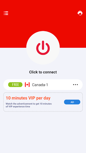 VPN Canada - CA Fast VPN Captura de tela 2