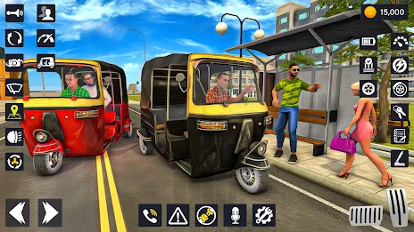 TukTuk Auto Rickshaw:City Taxi 스크린샷 0