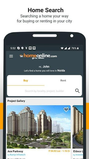 Homeonline - Property Search & Real Estate App Captura de pantalla 1