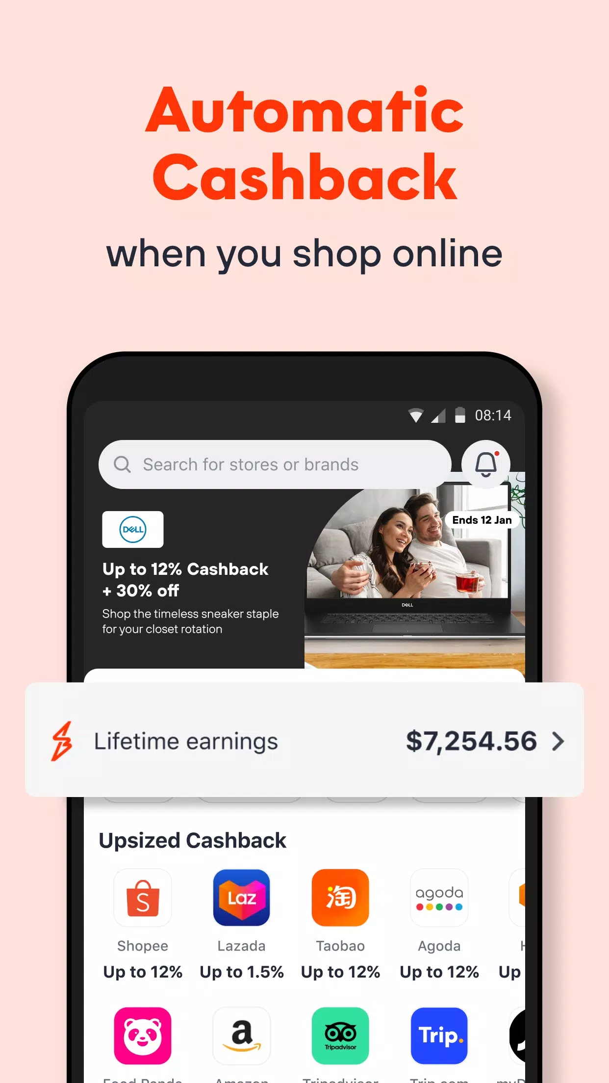 ShopBack - Shop with Cashback Capture d'écran 0