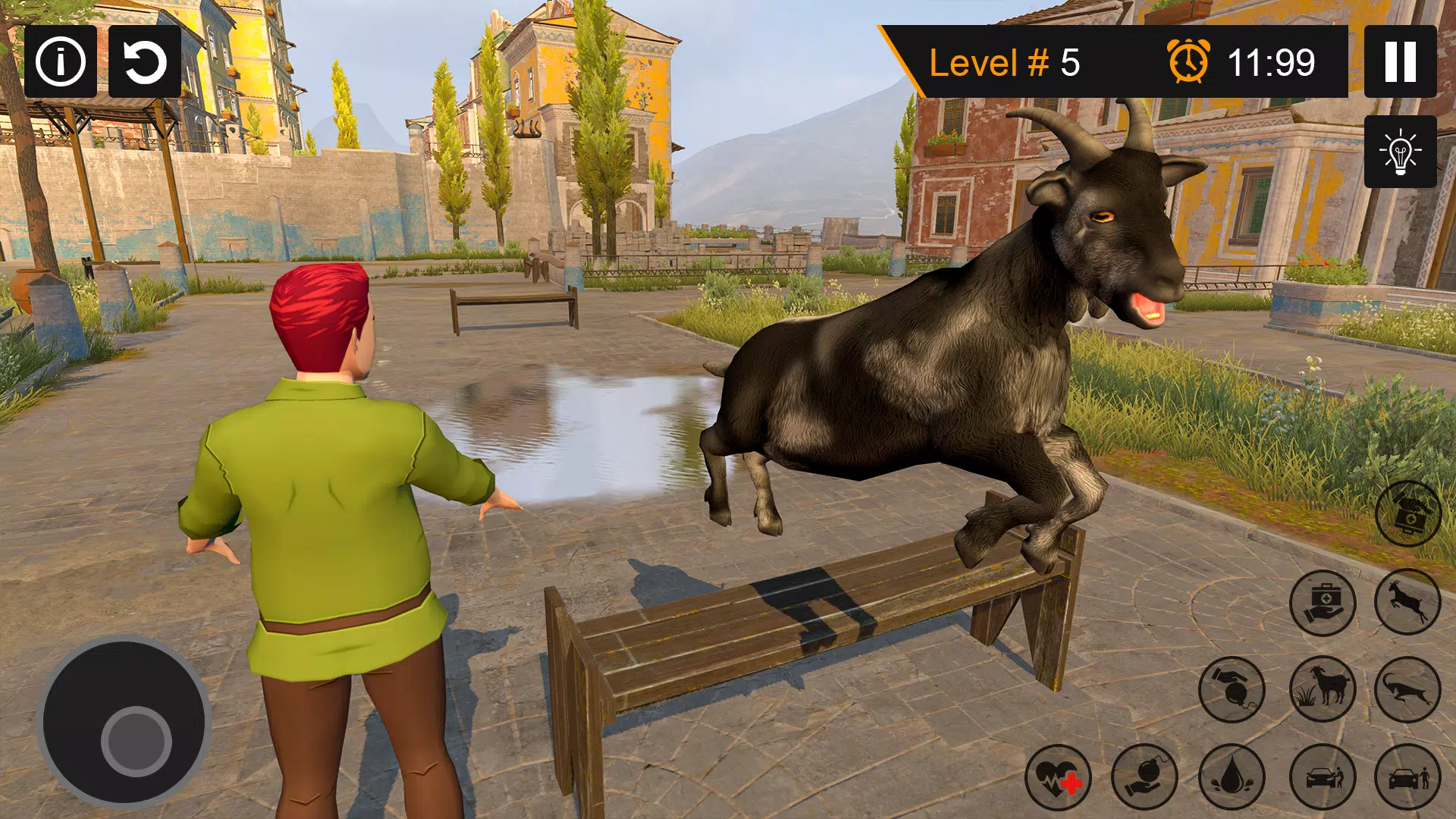 angry goat: animal sim Скриншот 0