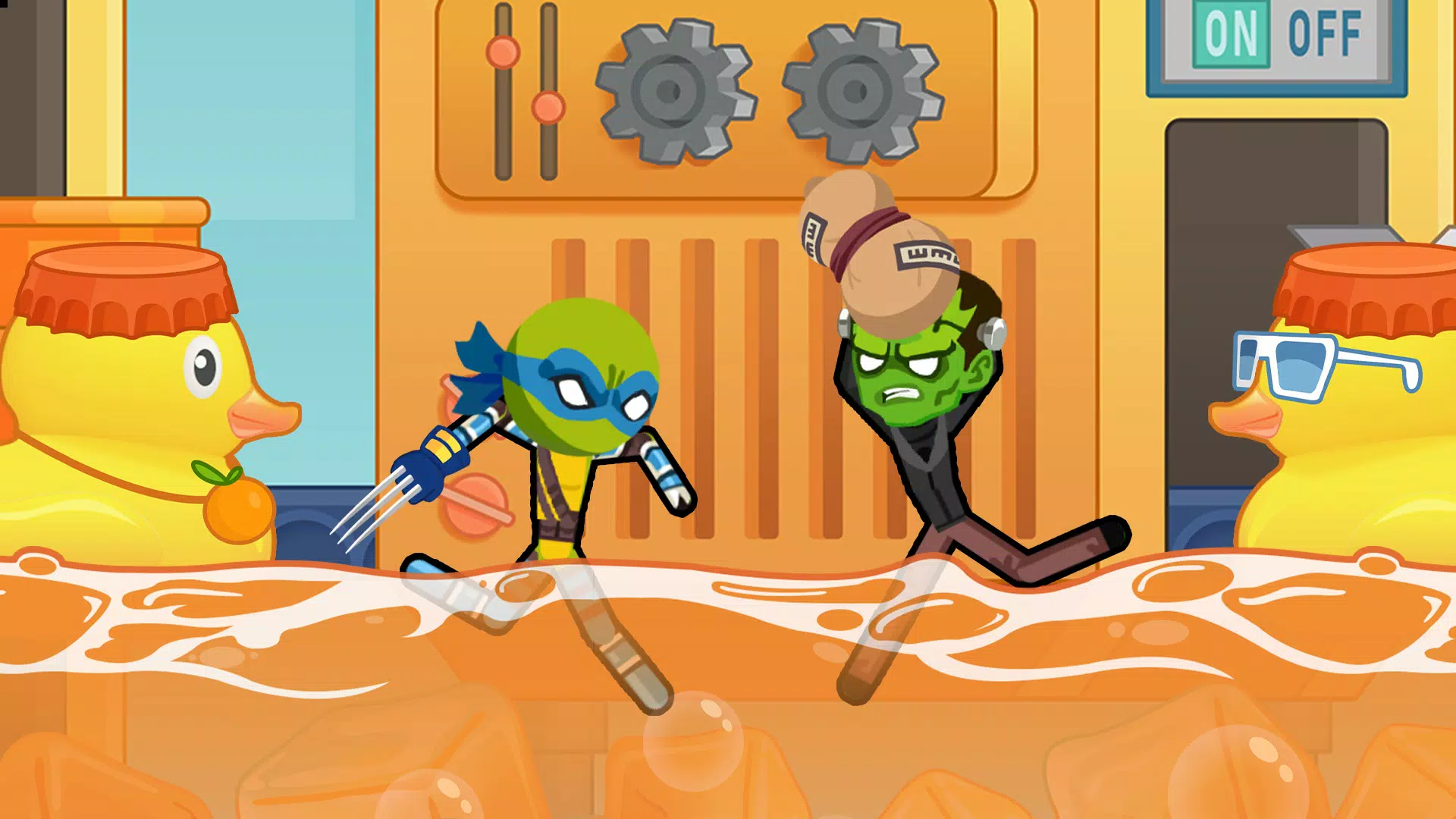 Stick Hero Fight Clash Schermafbeelding 2