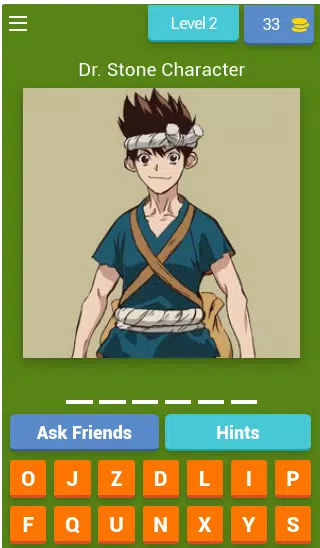 Dr Stone Quiz Captura de tela 2