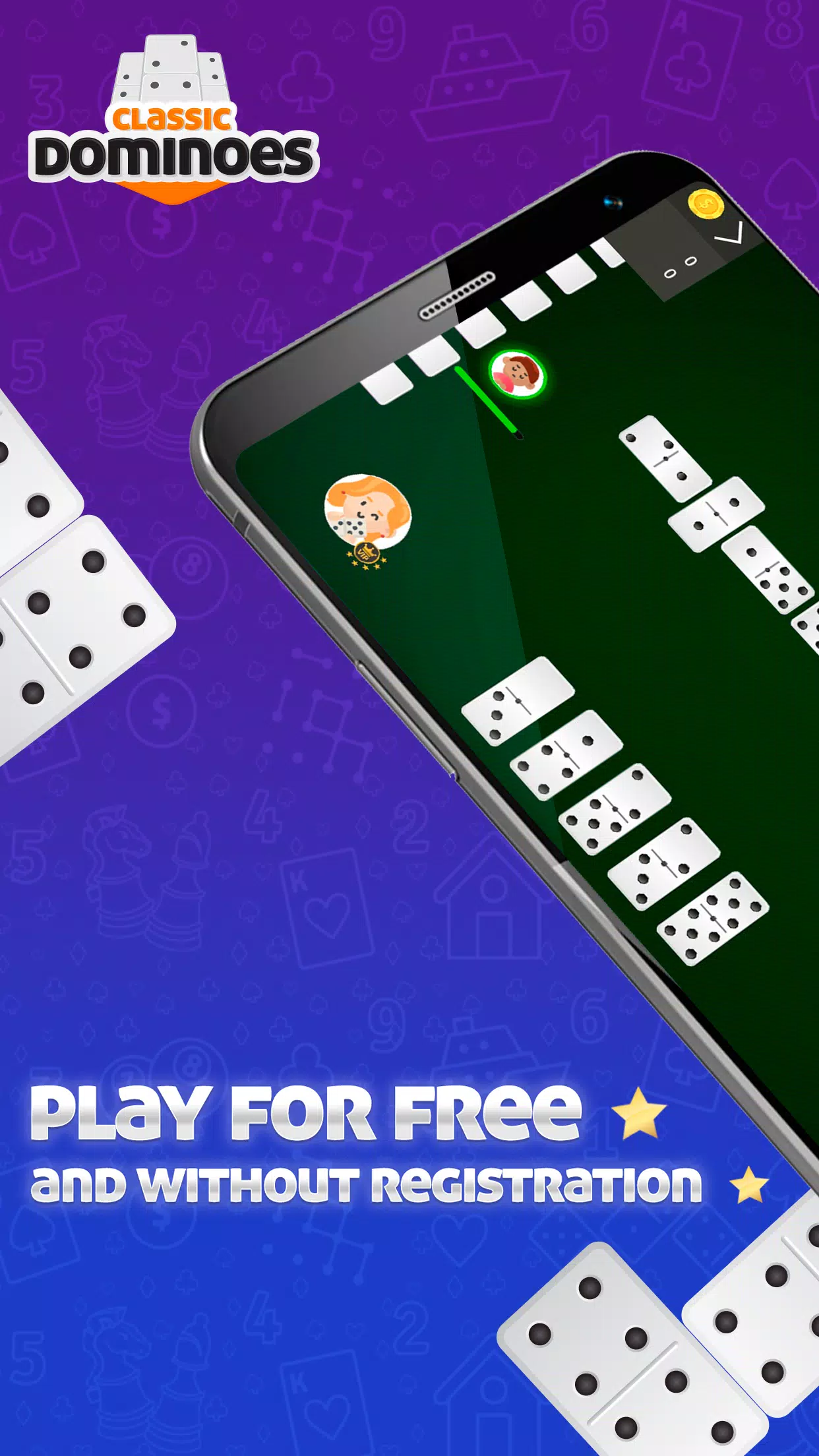 Dominoes Online - Classic Game স্ক্রিনশট 1