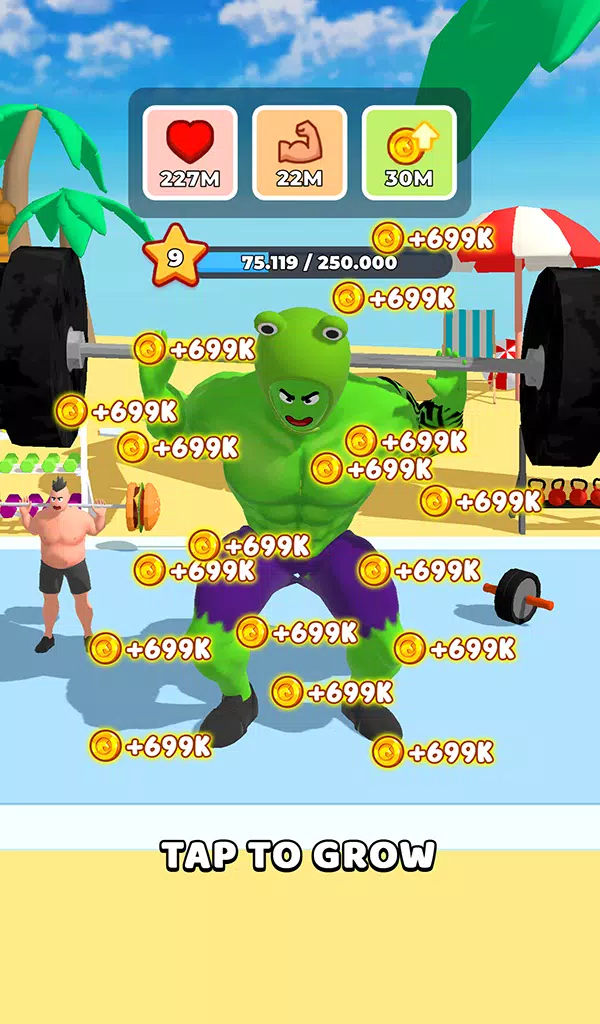 Gym Idle Clicker: Fitness Hero Tangkapan skrin 2