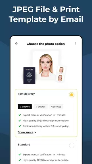 Schermata US Passport Size Photo Maker 3