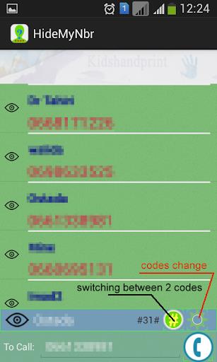 Hide My phone number應用截圖第1張