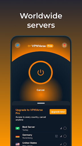 VPNVerse - IP Address Changer Скриншот 0