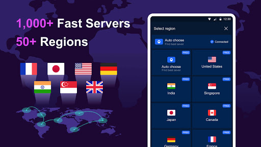 VPN Master - fast proxy VPN Schermafbeelding 2