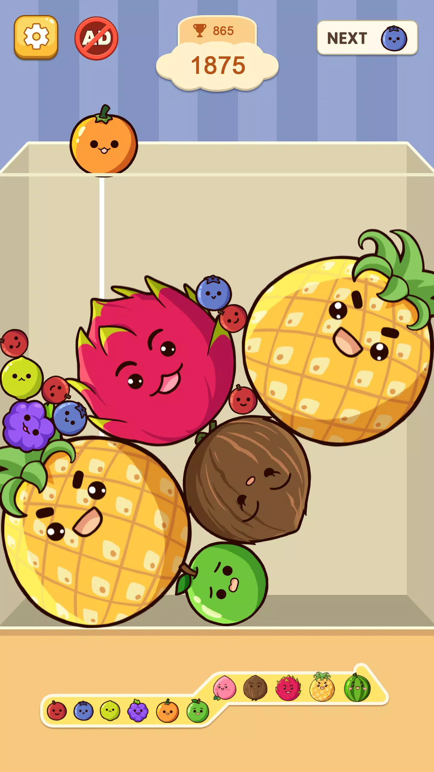 Fruit Merge: Juicy Drop Game Screenshot 3