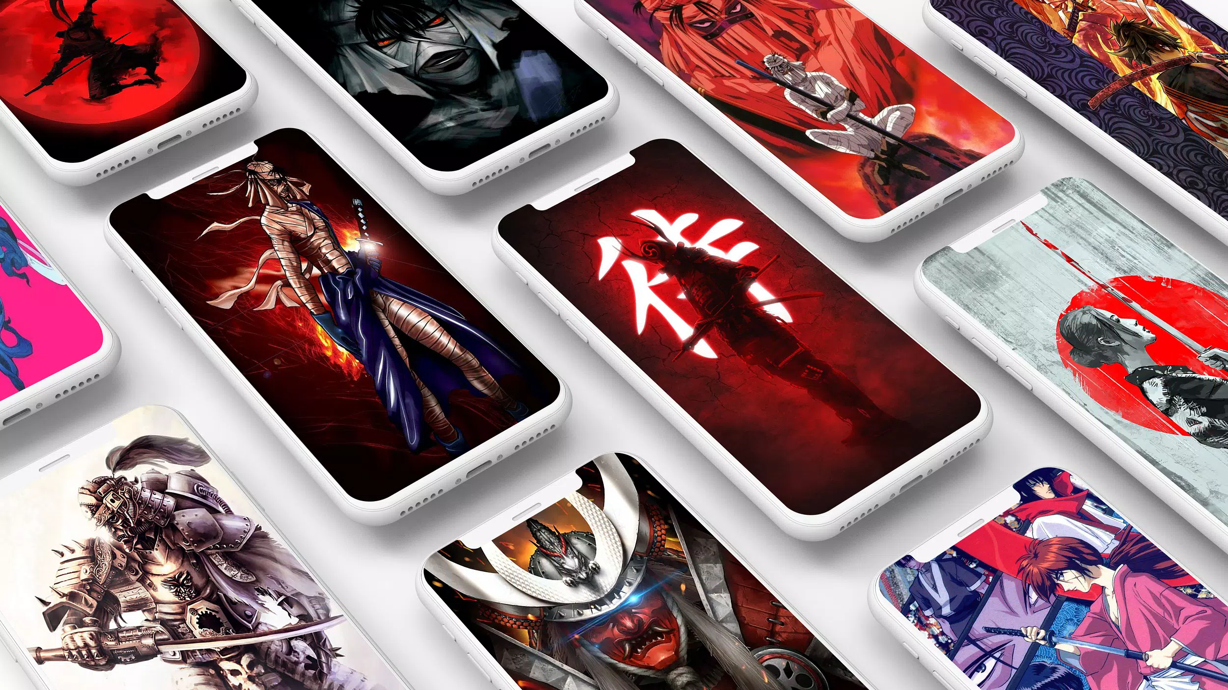 Samurai Art Wallpaper Captura de pantalla 0