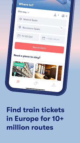 Omio: Train and bus travel app ဖန်သားပြင်ဓာတ်ပုံ 3