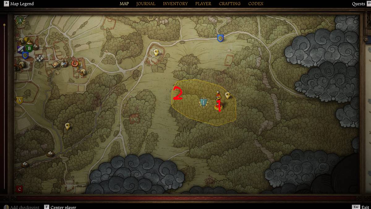 Camp Location 3 in Kingdom Comle Teslimans 2 Yırtıcı Kuş Görev