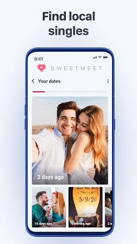 Dating and Chat - SweetMeet ဖန်သားပြင်ဓာတ်ပုံ 0