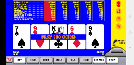 Schermata Video Poker with Double Up 2