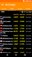 Hong Kong FX Rates スクリーンショット 1