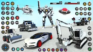 Robot Truck Car Transform Game ဖန်သားပြင်ဓာတ်ပုံ 0