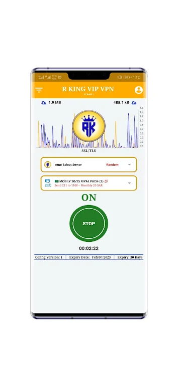 R King vip vpn Screenshot 1