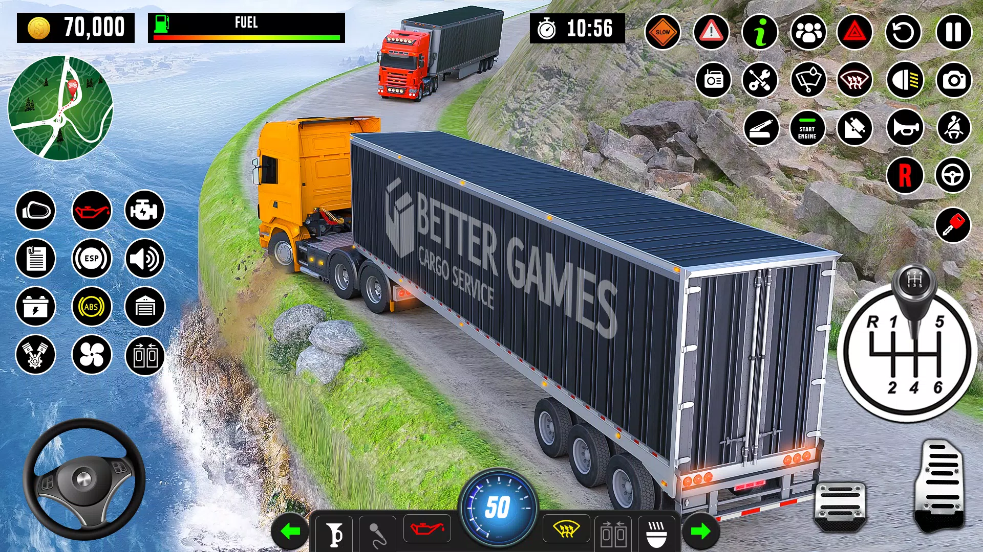 Truck Games - Driving School Captura de pantalla 1