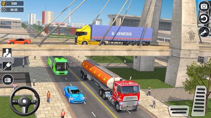 Oil-Truck Games: Driving Games Скриншот 3