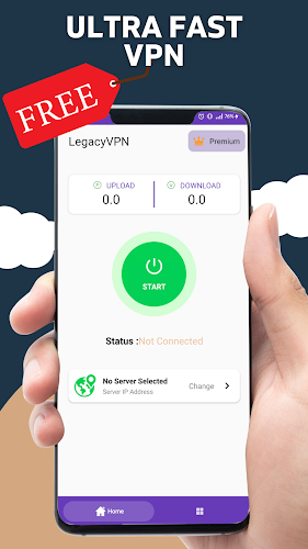 Schermata Legacy VPN - Secure VPN Proxy 0