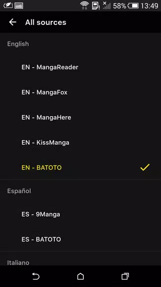 Manga K Captura de tela 0