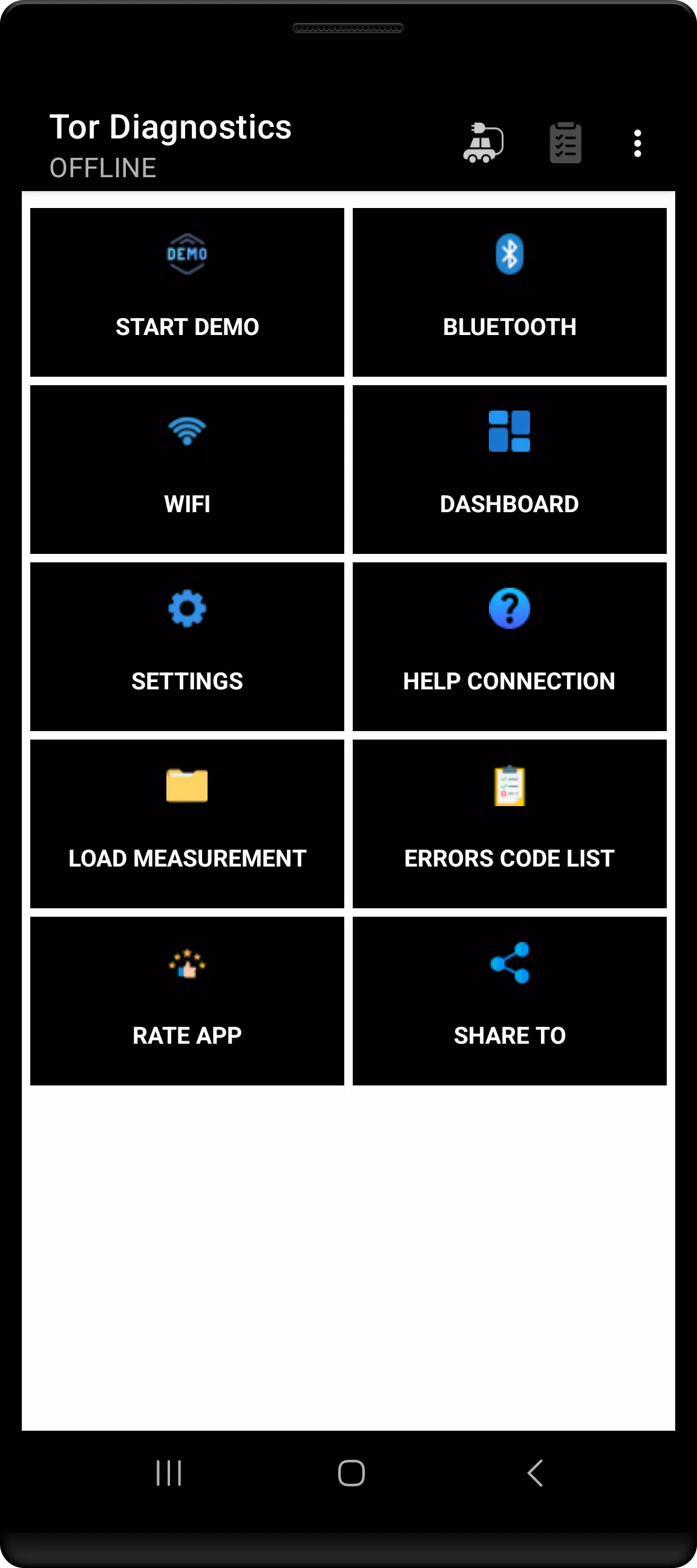 Tor OBD2 Diagnostics 스크린샷 0