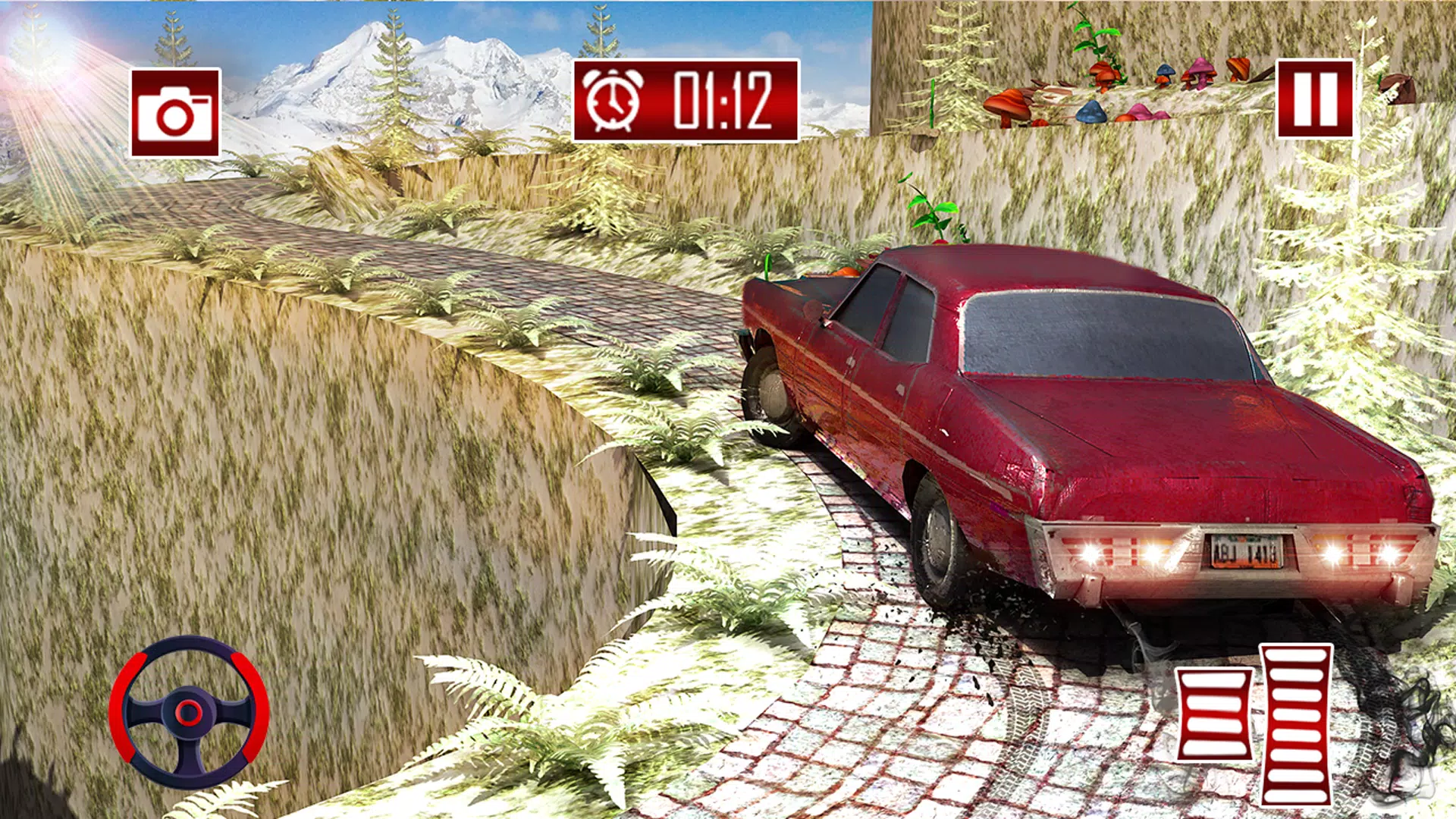 Classic Car Real Driving Games Schermafbeelding 1