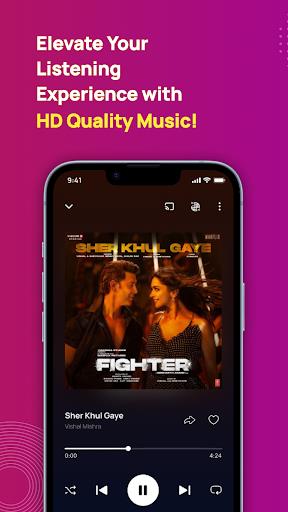 Gaana: MP3 Songs, Music App應用截圖第2張