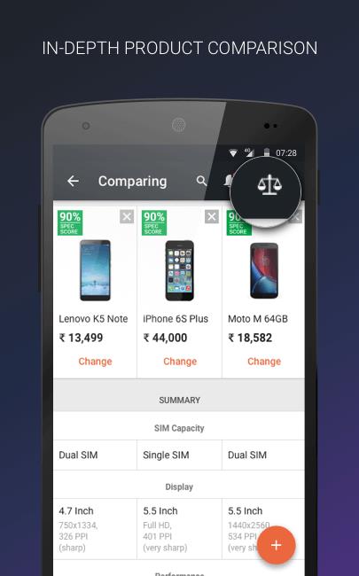 Mobile Price Comparison App应用截图第1张