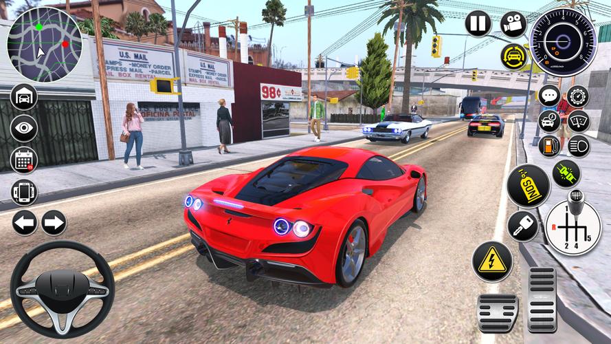 Car Games 3D City Car Driving Скриншот 0