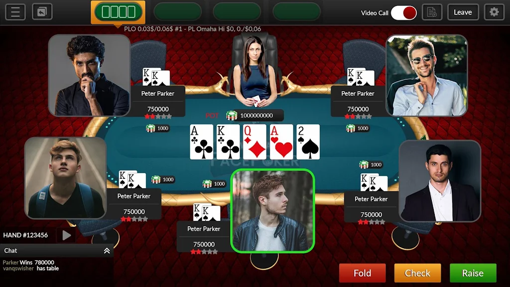 Wonga Face Poker Capture d'écran 2