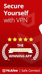 Safe Connect VPN: Secure Wi-Fi Ảnh chụp màn hình 0