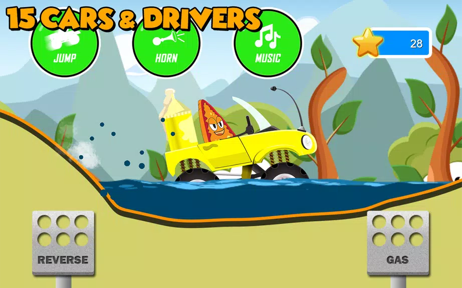 Fun Kids Car Racing Game Capture d'écran 3