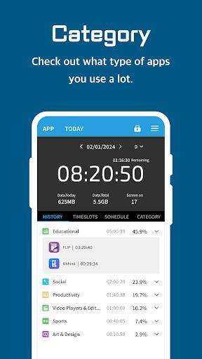 UBhind: Mobile Time Keeper Ảnh chụp màn hình 3