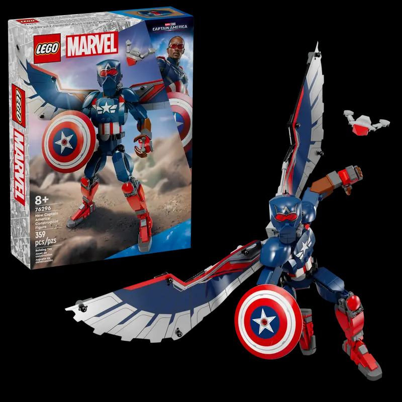 Lego New Captain America Figura