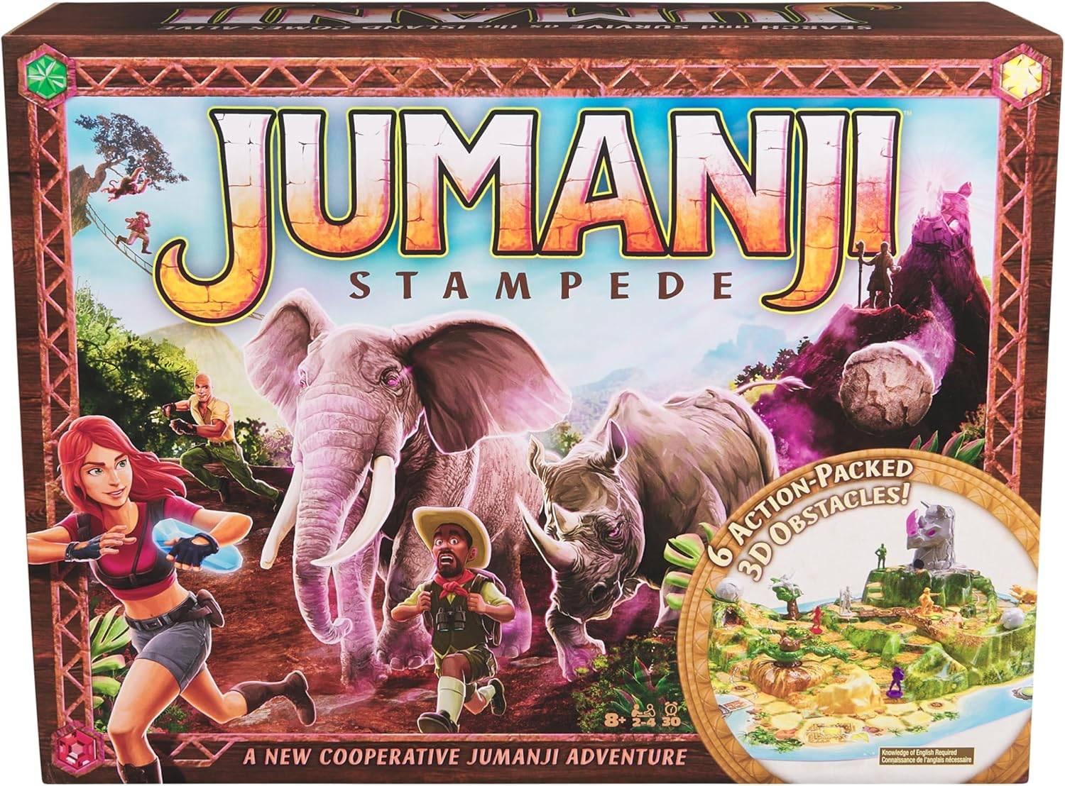เกมกระดาน Jumanji Stampede ตอนนี้ $ 9 ในการขาย