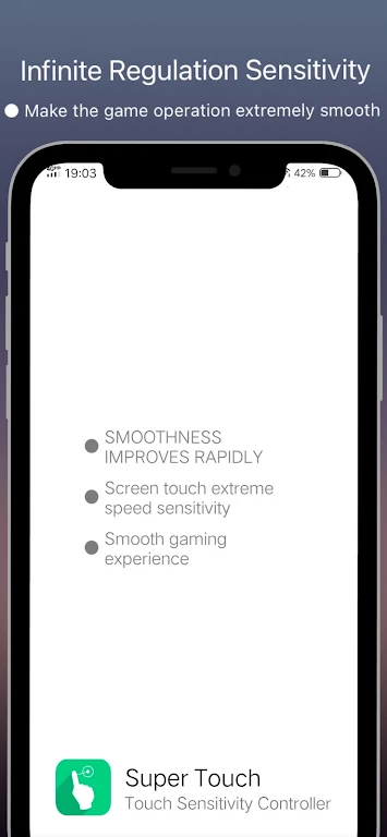 Super Touch -speed sensitivity スクリーンショット 1