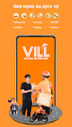 VILL: Đồ ăn, Giao hàng, Gọi xe Tangkapan skrin 0