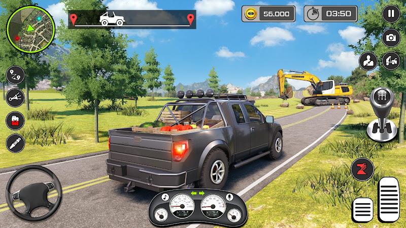 jogos de condução de carros 3d Captura de tela 0