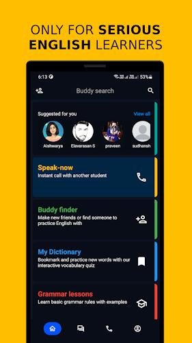 English Buddy - Speaking app Captura de pantalla 0