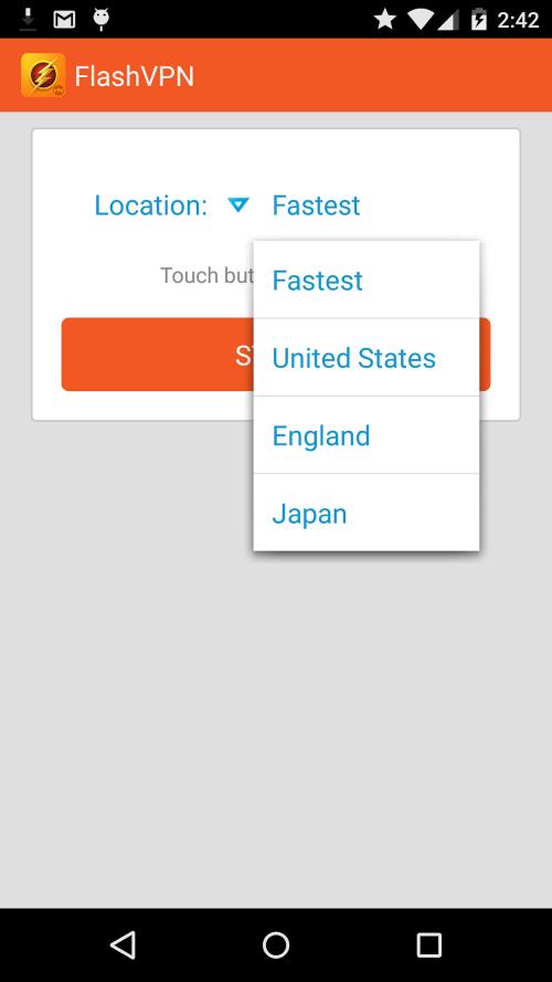 FlashVPN Fast VPN Proxy スクリーンショット 0