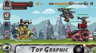 Snail Defender - Snail Battles Screenshot 2