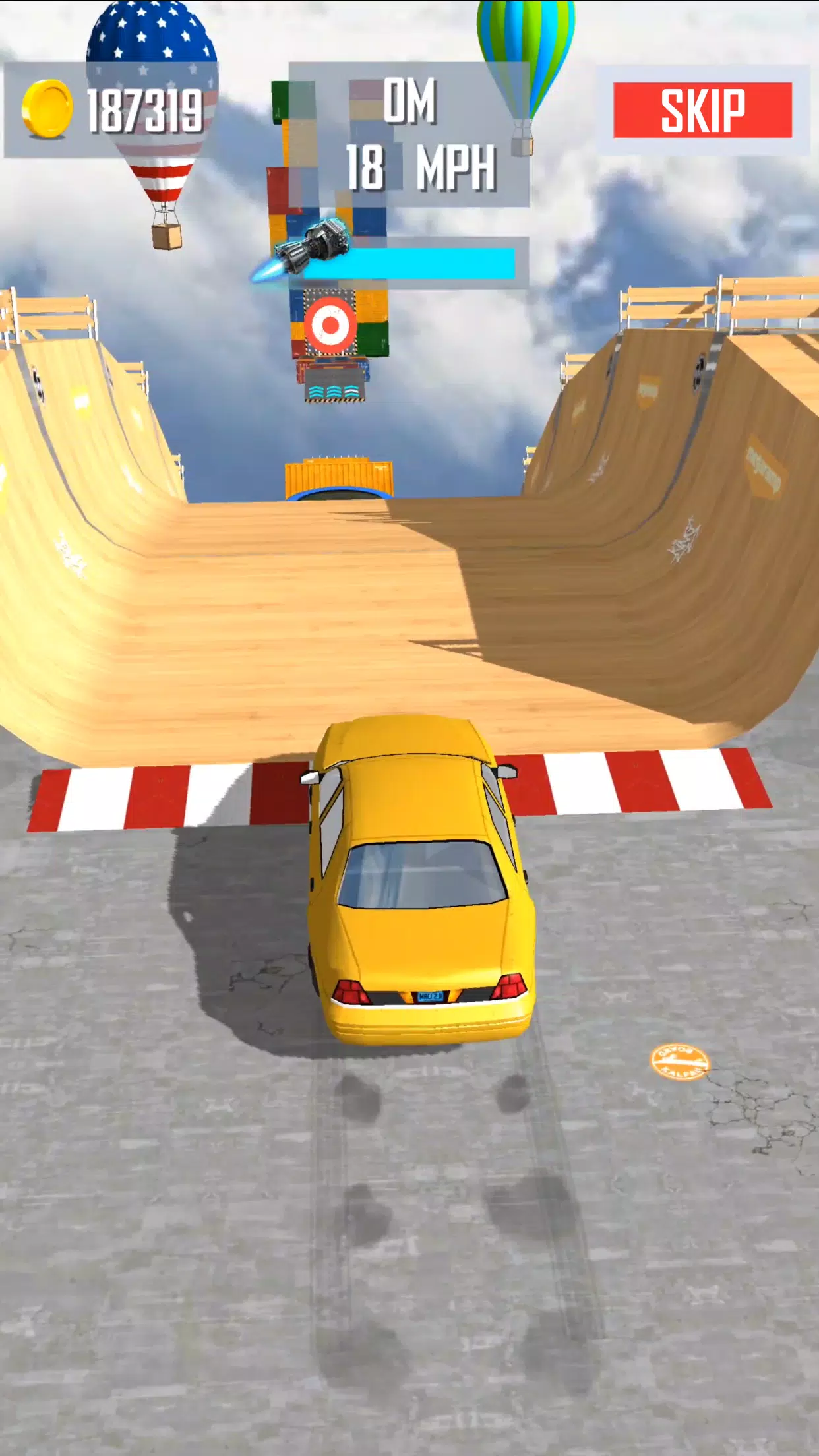 Mega Ramp Car Jumping Schermafbeelding 3