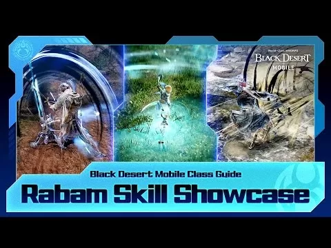 Black Desert Mobile Rabam Skills Update