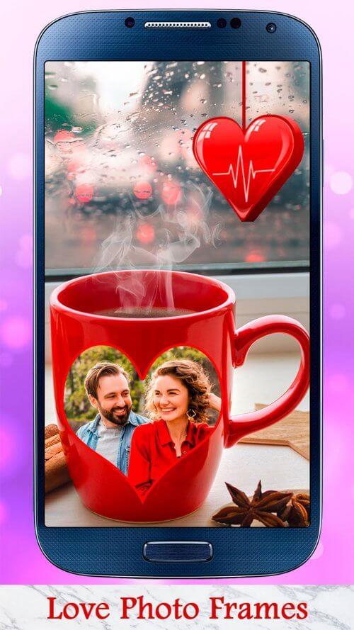 True Love Photo Frames App Tangkapan skrin 3