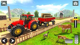 Tractor Simulator Farming Game Capture d'écran 0